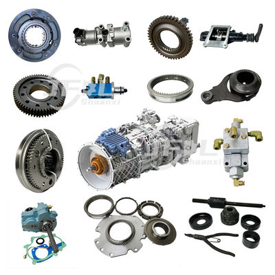 เครื่องขนส่งเร็ว 10JS140 10JSD160 12JS240 HW19710 HW20716 อุปกรณ์เสริมเครื่องขนส่งอื่น ๆ ส่วนกล่องเกียร์สําหรับรถบรรทุก HOWO