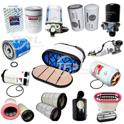 อะไหล่รถบรรทุก Weichai Yuchai เครื่องกรองอากาศ น้ํามัน เครื่องกรองน้ํามัน เครื่องเป่าอากาศ เครื่องแยกน้ํามัน สําหรับรถบรรทุก Dongfeng Howo FAW