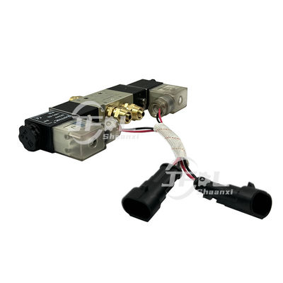 DC24V ระบบปั๊มประตู วาล์วโซเลนอยด์ 4V220-08 สําหรับอะไหล่รถบัส Yutong