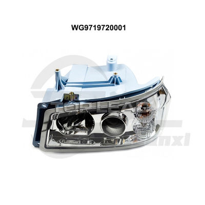 ไฟหน้าด้านซ้ายและขวา WG9719720001 WG9719720002 สําหรับ Howo Truck Parts