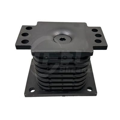 ยางสปริง 20390836 Howo Heavy Duty Truck Bolster Spring ชิ้นส่วนของยางสปริง